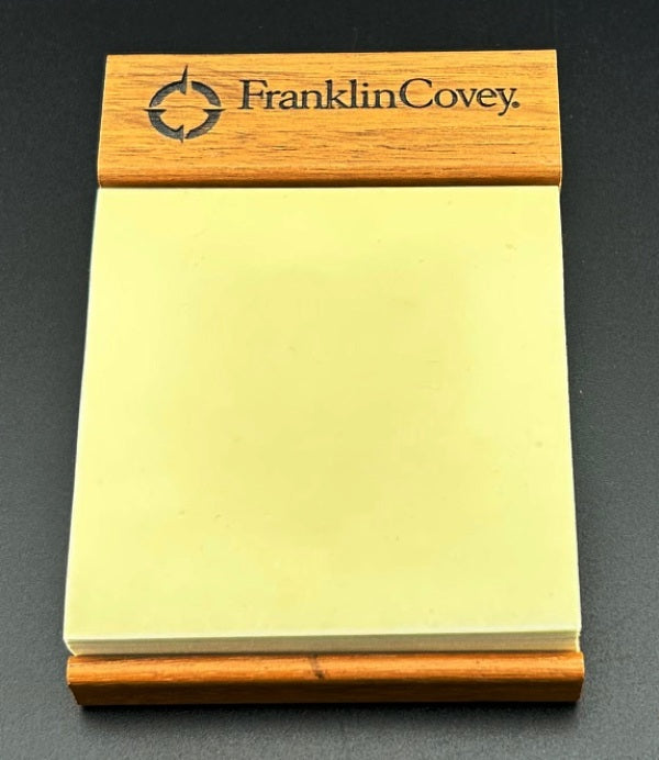 WALNUT POST-IT HOLDER