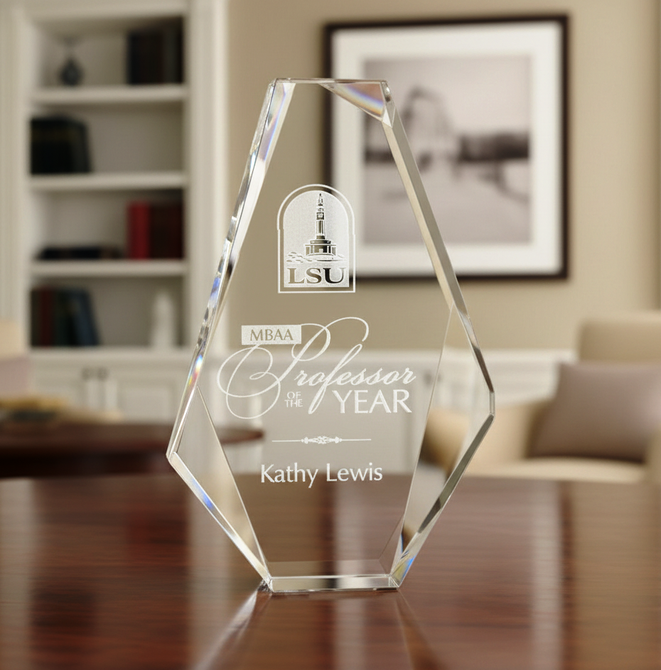 OPTIC CRYSTAL WINDSOR DIAMOND AWARD