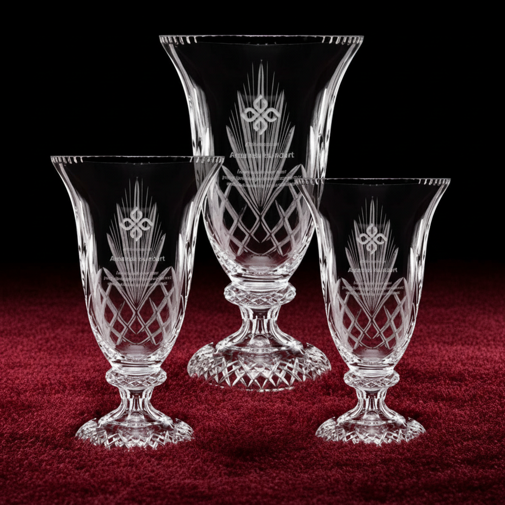 MAJESTIC FOOTED VASE