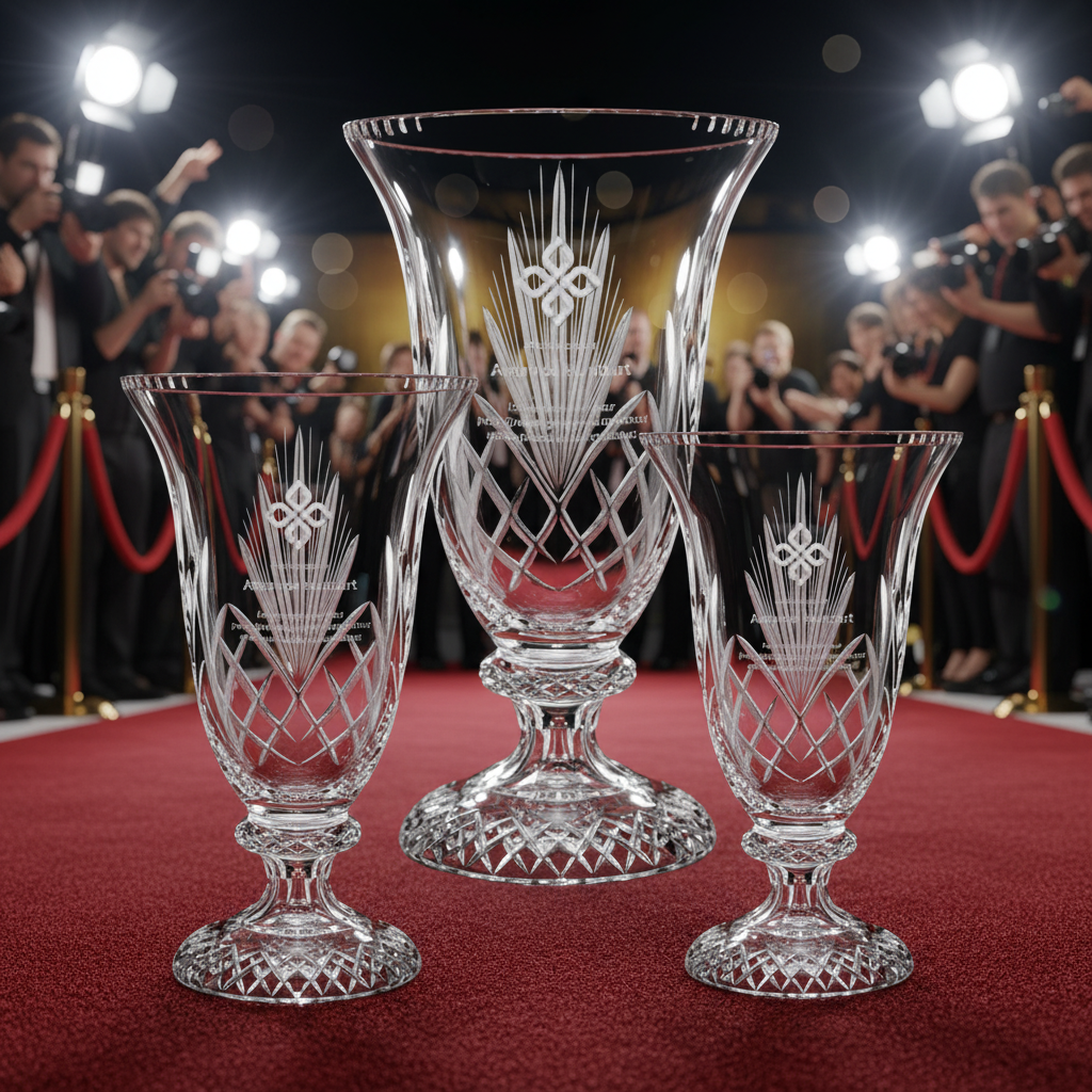 MAJESTIC FOOTED VASE