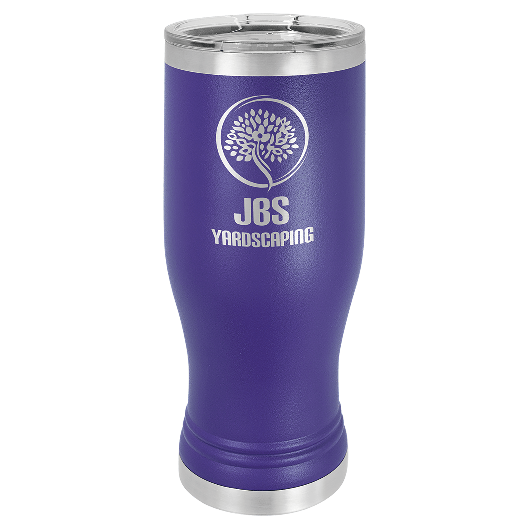 PILSNER TUMBLER WITH CLEAR LID 20 OZ