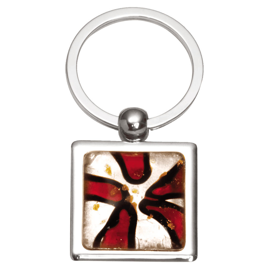 Art Glass Key Ring