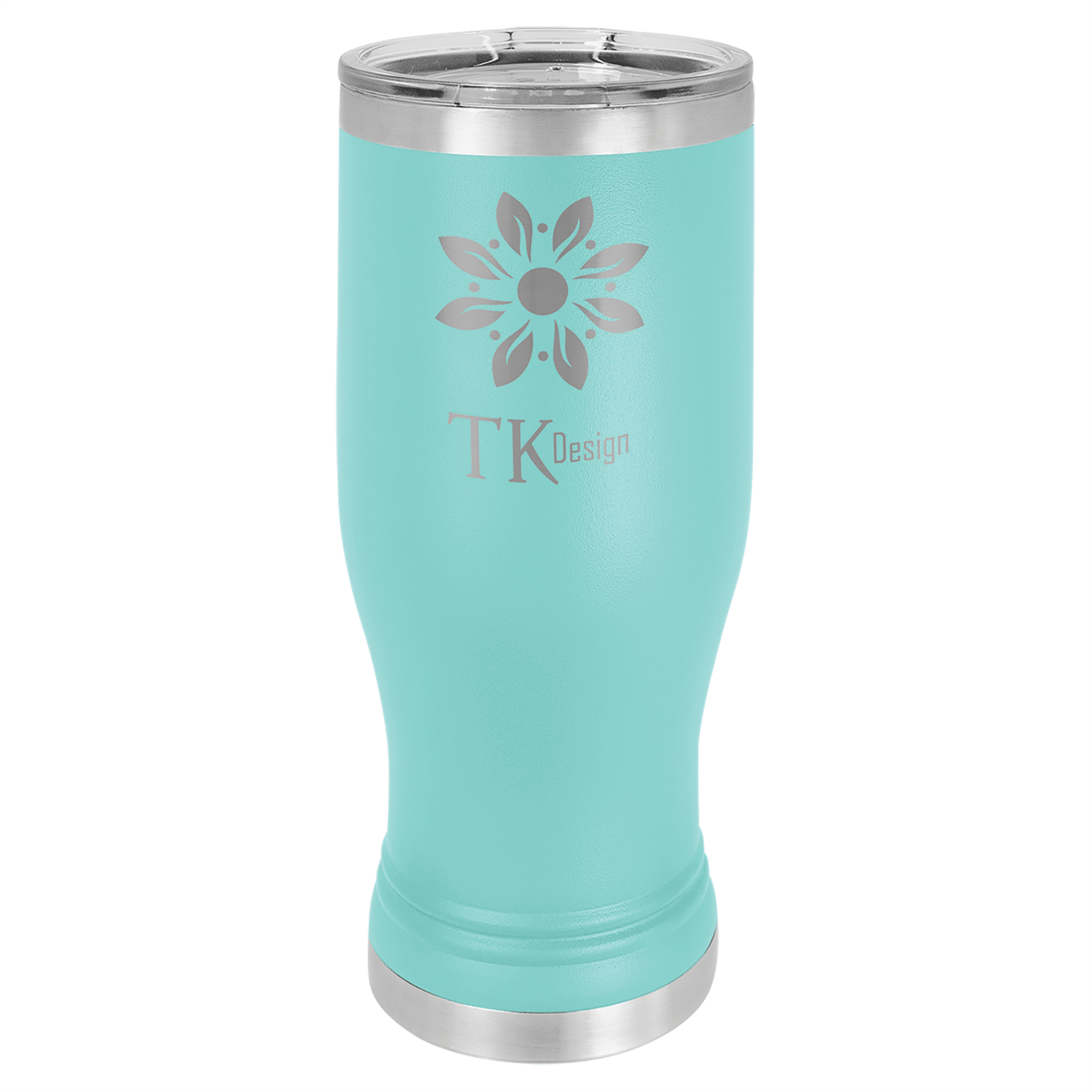 PILSNER TUMBLER WITH CLEAR LID 20 OZ