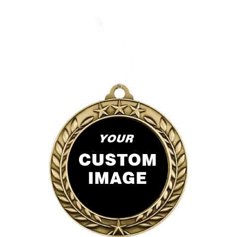 WREATH ANTIQUE MEDALLION - CUSTOMIZE IT!
