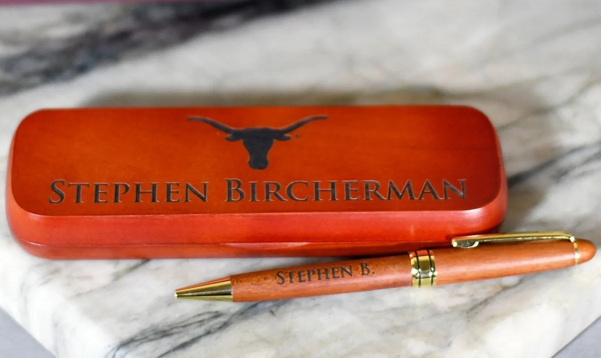 ROSEWOOD PEN W/ PRESENTATION BOX