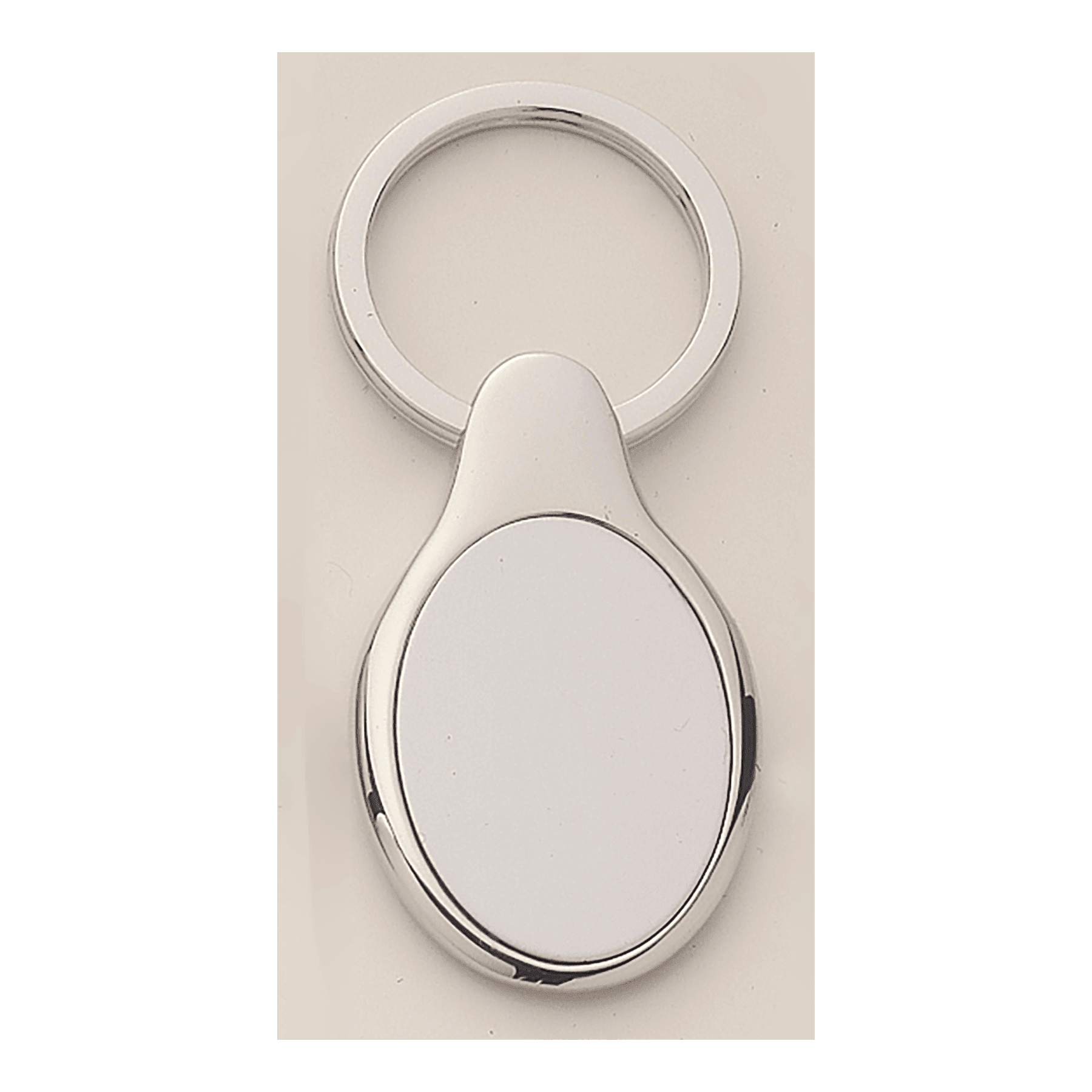 Silver Plated Keyring