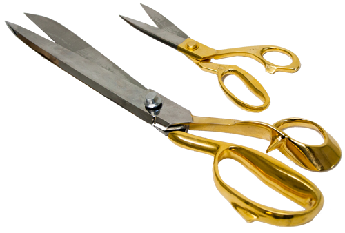 RIBBON CUTTING CEREMONIAL SCISSORS