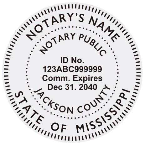 ROUND SELF-INKING PRINTER RUBBER STAMP