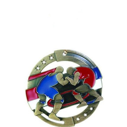 ACTION XL MEDALS - WRESTLING
