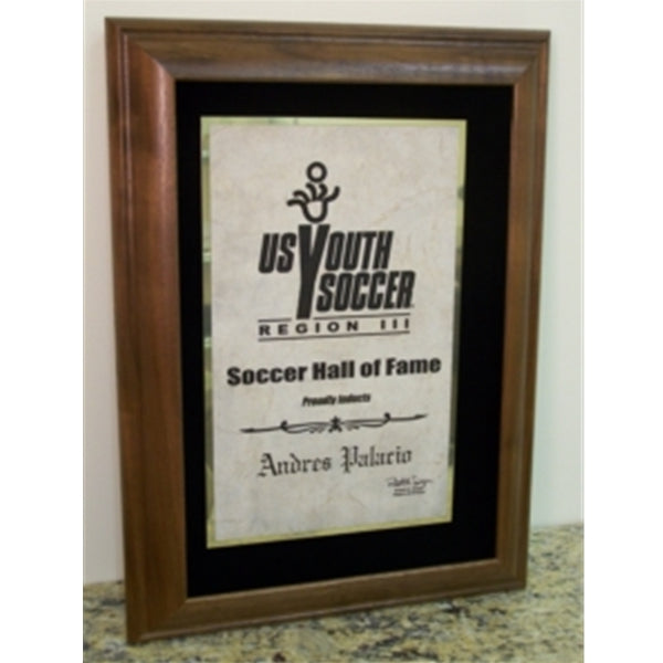 SHADOWBOX PLAQUE