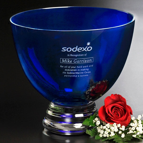 CRYSTAL BLUE BOWL